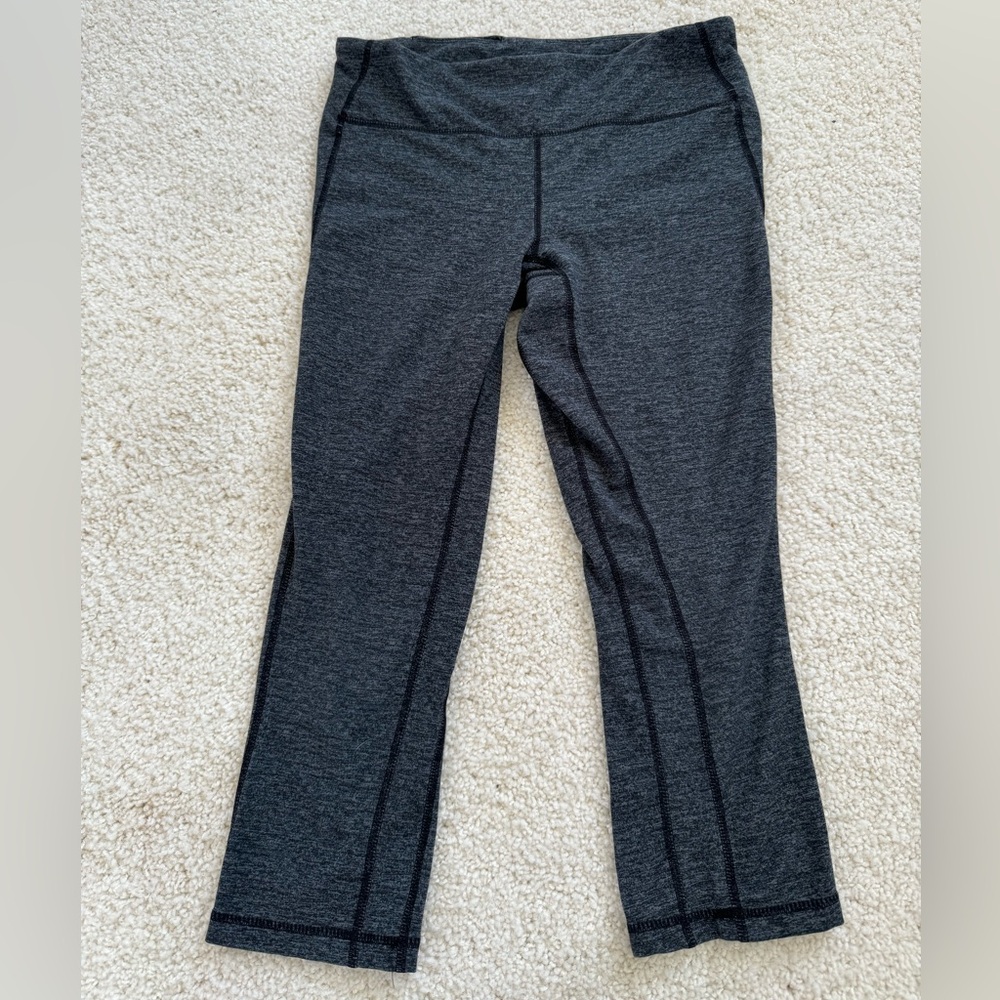 Gap body size small leggings in dark heathered gay
